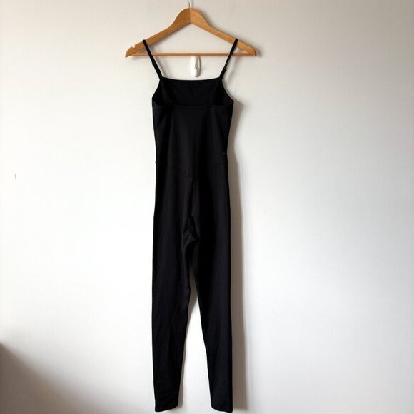 Girlfriend Collective Cami Unitard Jumpsuit Onesie Black Size Small - Picture 5 of 7